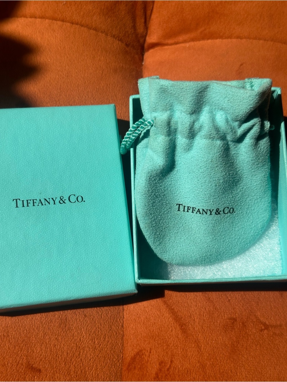Tiffany & Co. Elsa Peretti Sterling Silver Bean Pendant Necklace - Turquoise - Picture 3 of 15